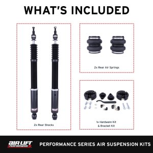 Honda Accord Coilover Suspension Kit - Rear - Air Lift - Air Lift Performance - `18-`25 Honda Accord Coilover Suspension Kit - Rear - Air Lift - Air Lift Performance - `18-`25